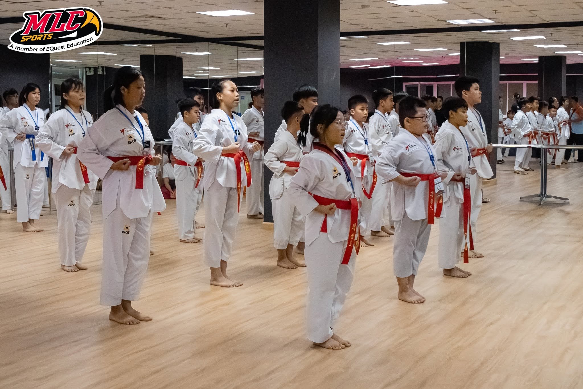KỲ THI THĂNG CẤP TAEKWONDO QUÝ I TẠI MLC SPORTS